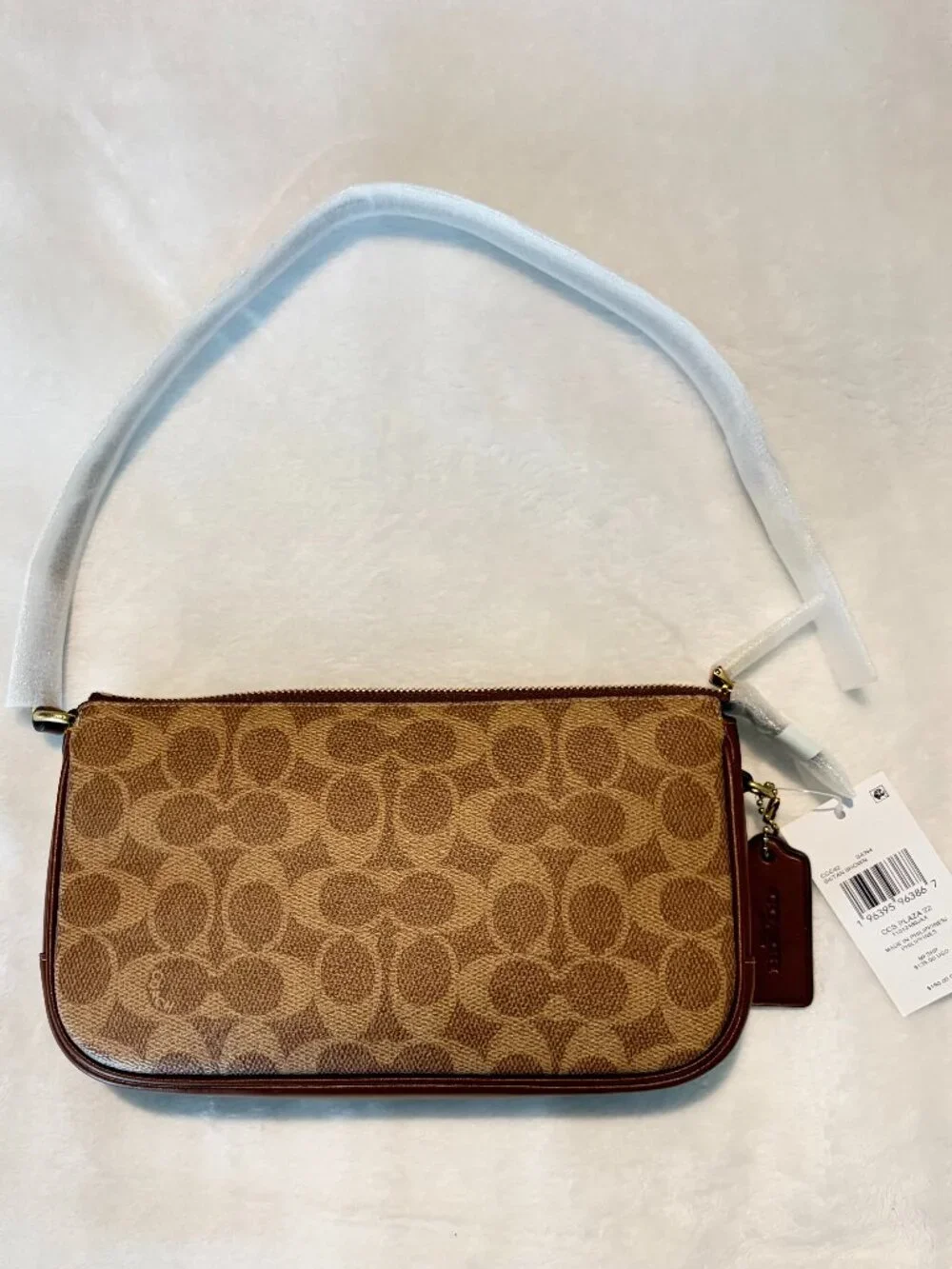 COACH Plaza 22 Bag In Signature Canvas